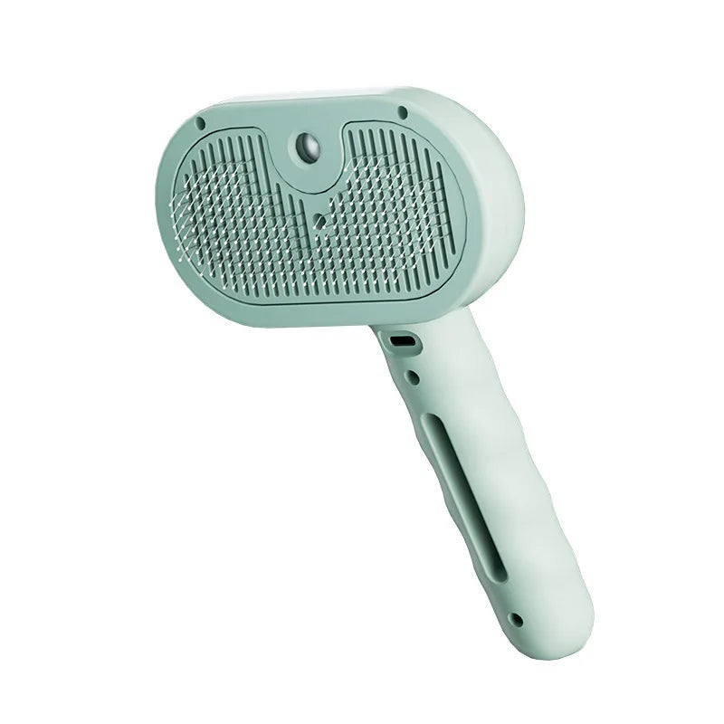 Upgraded Pet Spray Grooming Comb With 20ml Essence Steamy Floating Hair Removal Cleaning Steam Brush For Dogs Cats Accessories