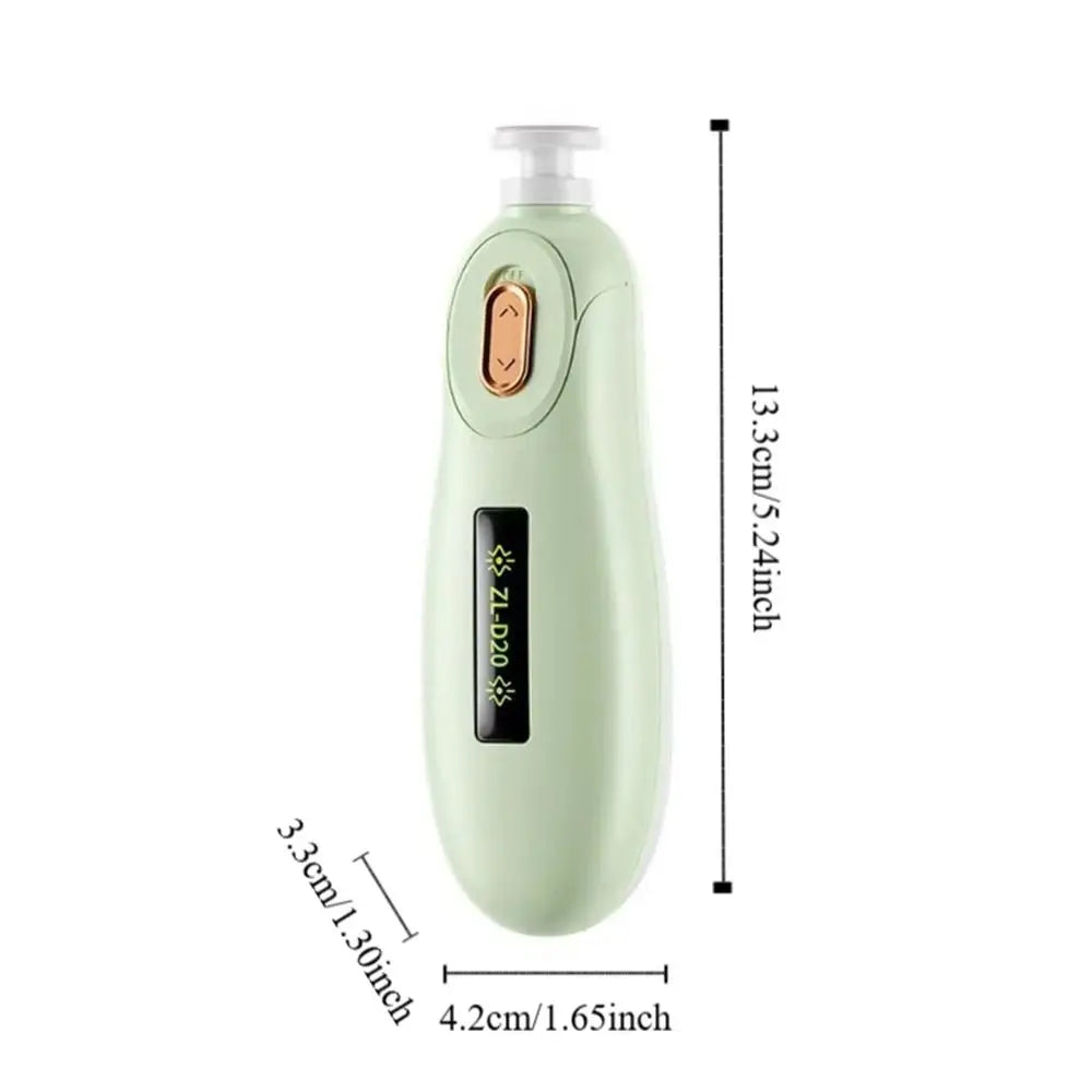 Convenient Electric Baby Nail Trimmer 6 Grinding Heads Child's Baby Nail Grinder Safety Silent Newborn Nail Clippers Infants