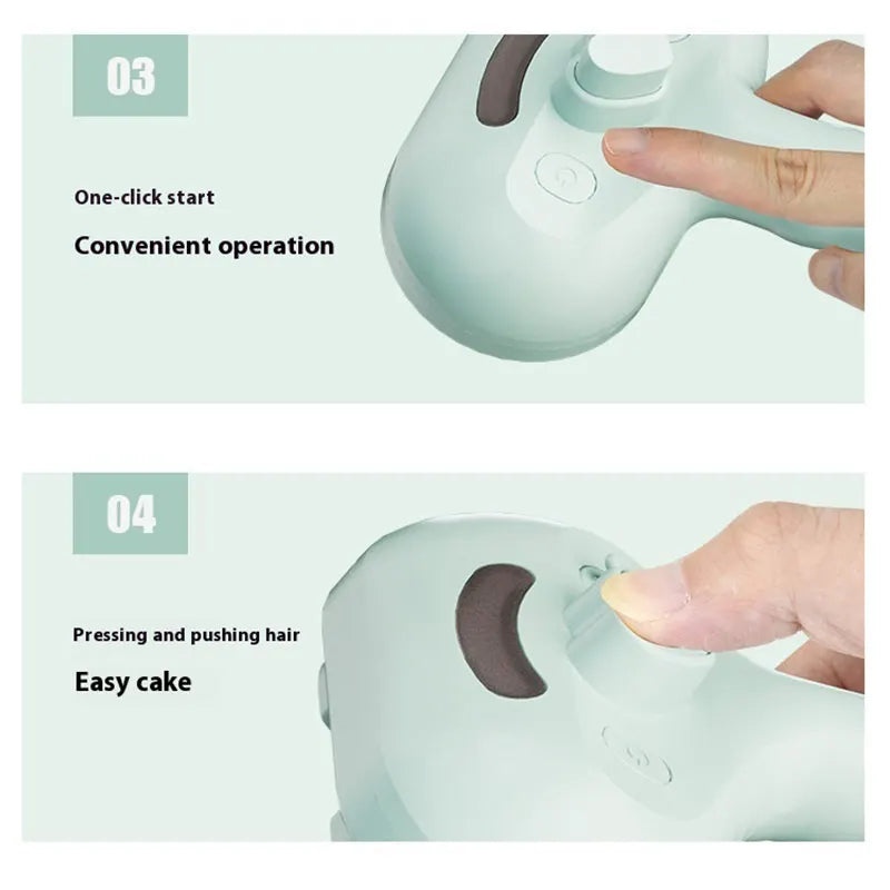 Upgraded Pet Spray Grooming Comb With 20ml Essence Steamy Floating Hair Removal Cleaning Steam Brush For Dogs Cats Accessories