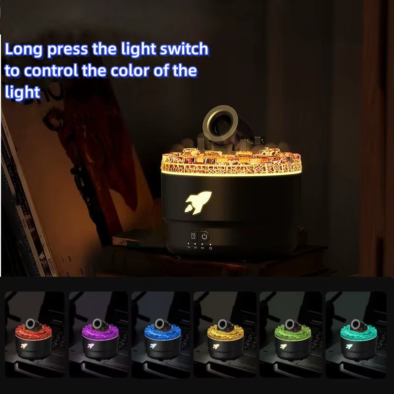 Cannon Blast Aroma Humidifier Aroma Diffuser Cannon Blast Turret Aromatherapy Humidifier Air Humidifier for Home Office Bedroom