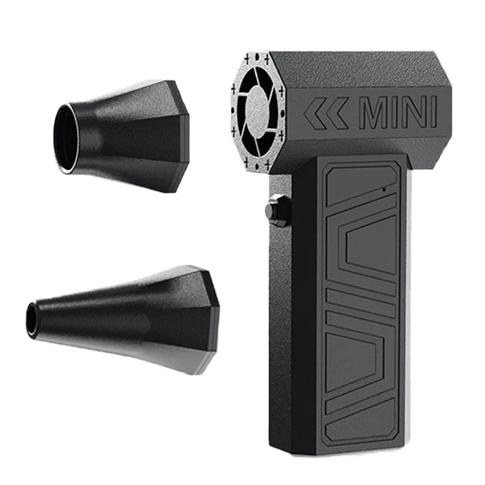 130000RPM High Power Turbofan Violent JetFan Cordless Air Blower Brushless Motor 3 Gear Variable Speed Dust Blower Cleaning Tool