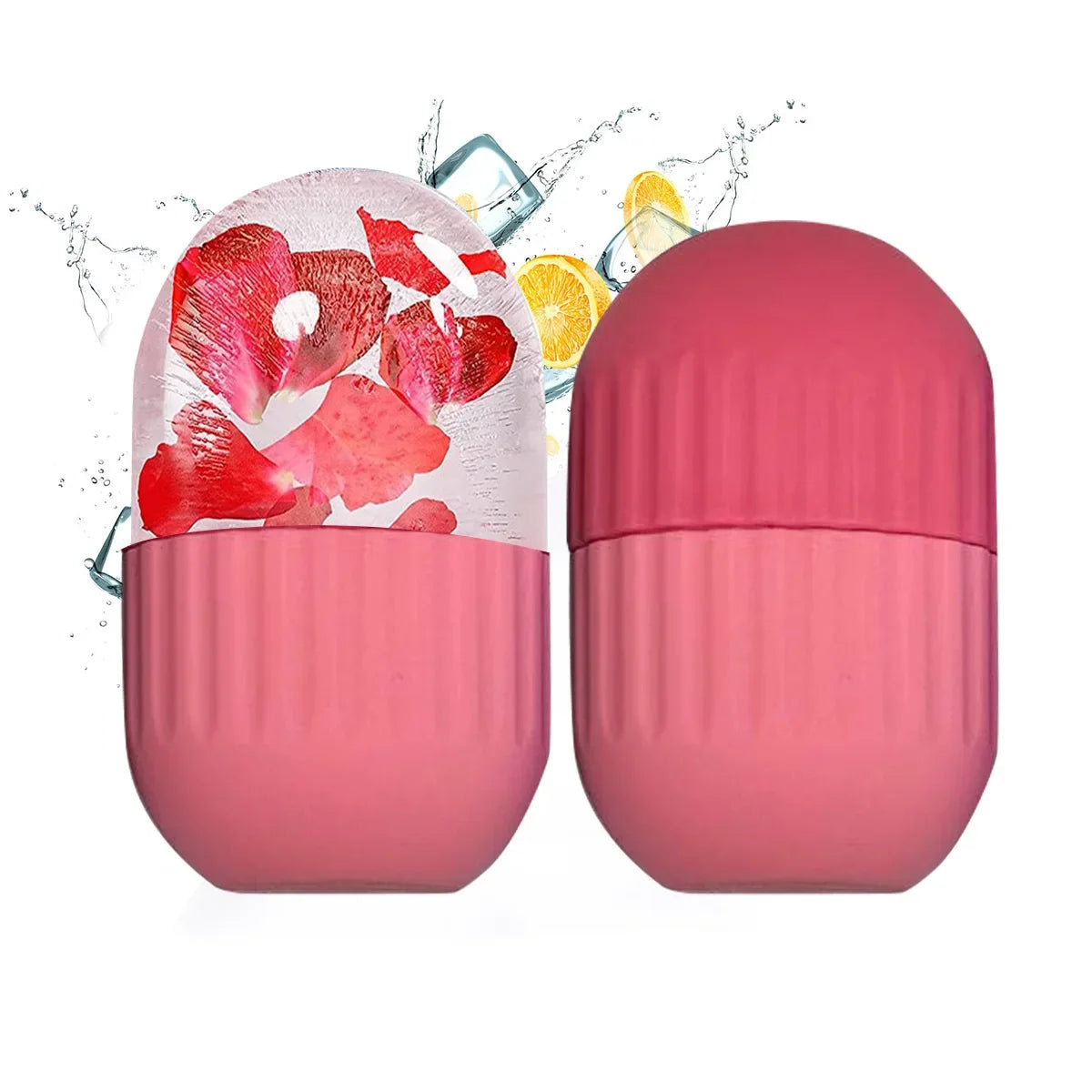 Ice Roller for Face Lifting Contouring Tools Silicone Ice Cube Facial Massage Roller Eye Face Massager Beauty Skin Care Tools