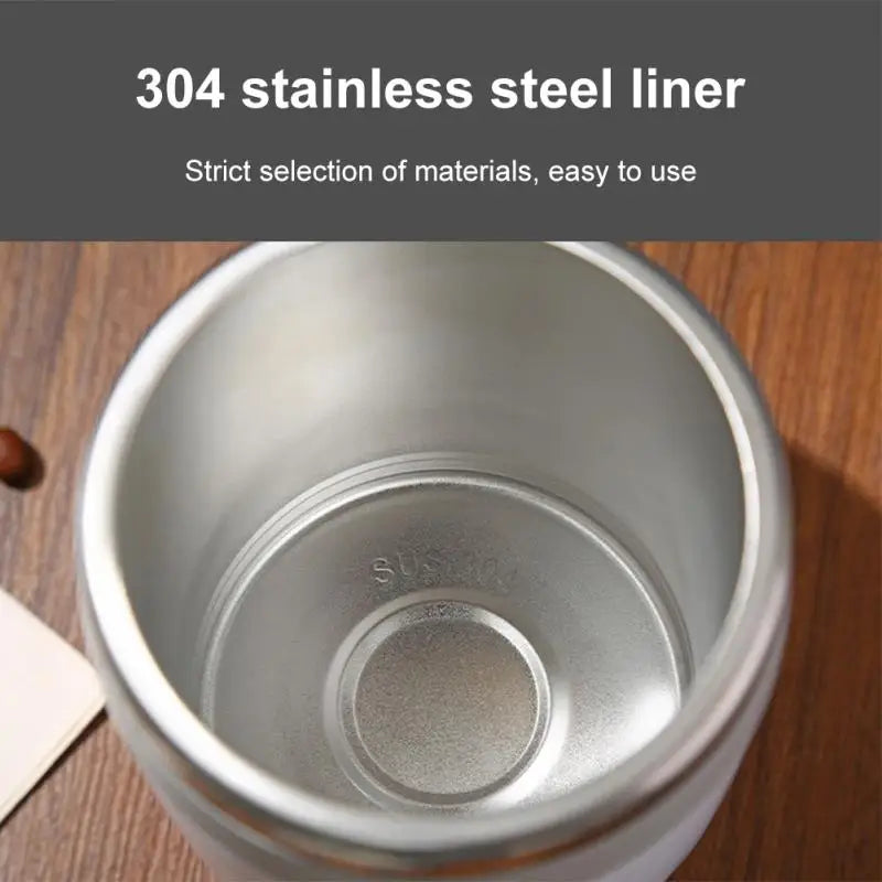 Magnetic Rotating Coffee Cup 2023 380ml Fully Automatic Portable Battery Lazy Wholesale Water Bottle Stirring Cup Creative Hot