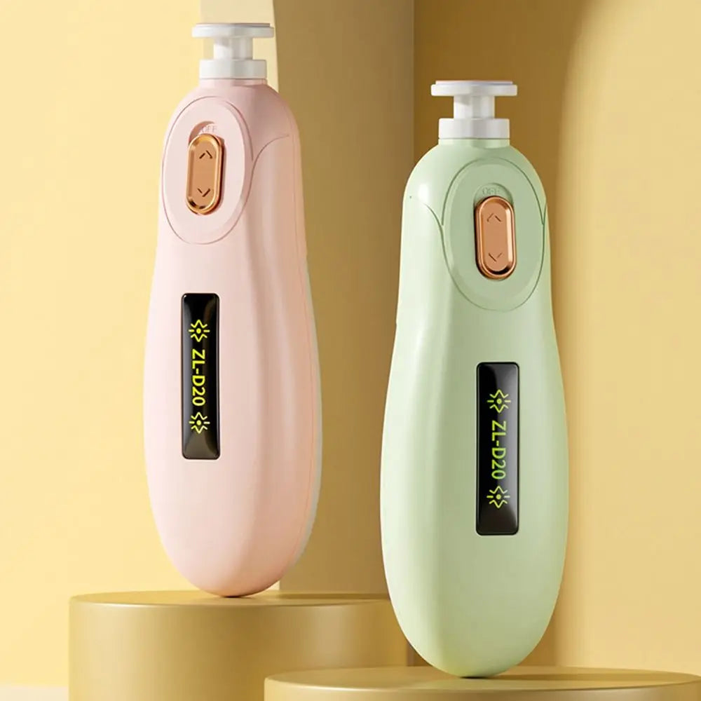 Portable Electric Baby Nail Trimmer 6 Grinding Heads Child's Baby Nail Grinder Silent Safety Newborn Nail Clippers Infants
